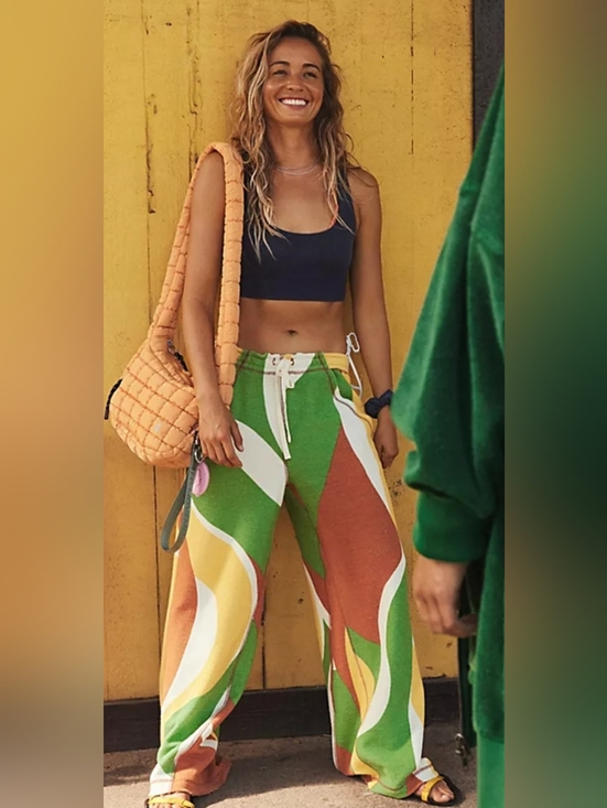 Free People Pants - Free People One Above Pants, XS, nwot..💚❤️🧡